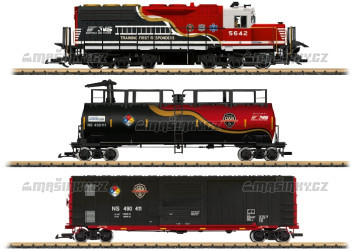 G - Pomocn a cvin vlak Norfolk & Southern Railroad se zvukem