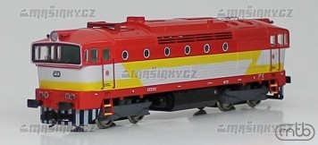 TT - Dieselov lokomotiva 750-371 - D - zvuk