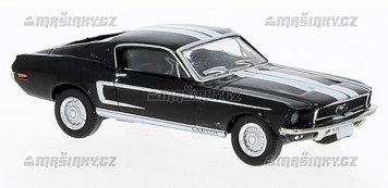 H0 - Ford Mustang GT 350 Fastback, erno/bl