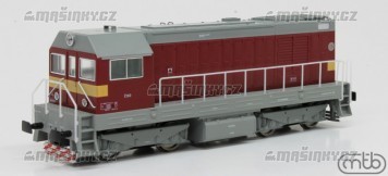H0 - Motorov lokomotiva ady CSD T458 1091 - analog