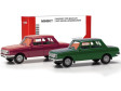 H0 - MiniKit Wartburg 353 '66, erven/zelen (2 kusy)