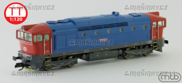 TT - Dieselov lokomotiva 755 002 - D (analog)