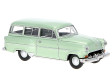 H0 - Opel Olympia '54 Caravan, sv. zelen