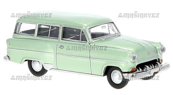 H0 - Opel Olympia '54 Caravan, sv. zelen