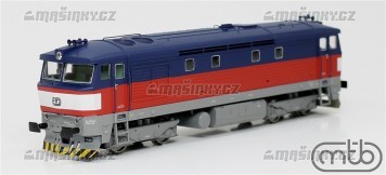 H0 - Dieselov lokomotiva ady 749 121 D - digitl