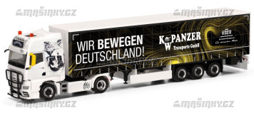 H0 - MAN TGX GX "K.W. Panzer/Wir bewegen Deutschland"