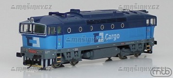 TT - Dieselov lokomotivy ady 750-079 - D cargo