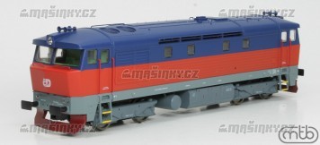 H0 - Dieselov lokomotiva ady 751 144 D - analog