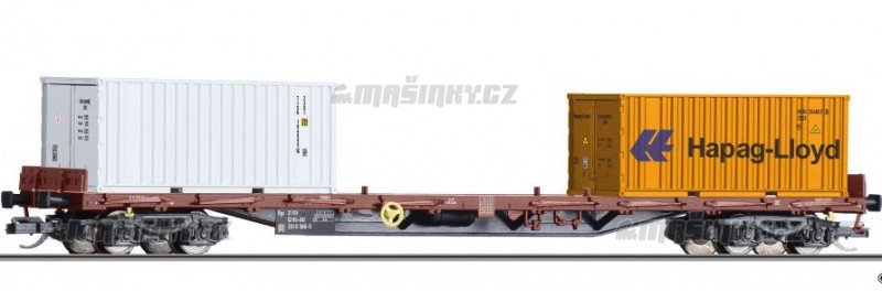 TT - Kontejnerov vz Rgs BDZ s dvma 20 'kontejnery #1