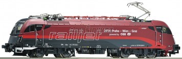 H0 - El. lokomotiva 1216 229 - OBB RailJet "Spirit od Praha", (digital, zvuk)