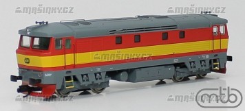 TT - Dieselov lokomotiva ady 749-100 D - analog