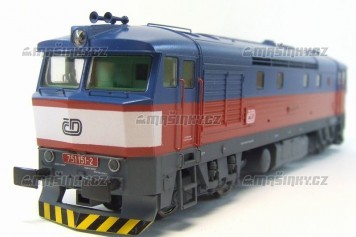 H0 - Dieselov lokomotiva T751.151-2 -  D  analog