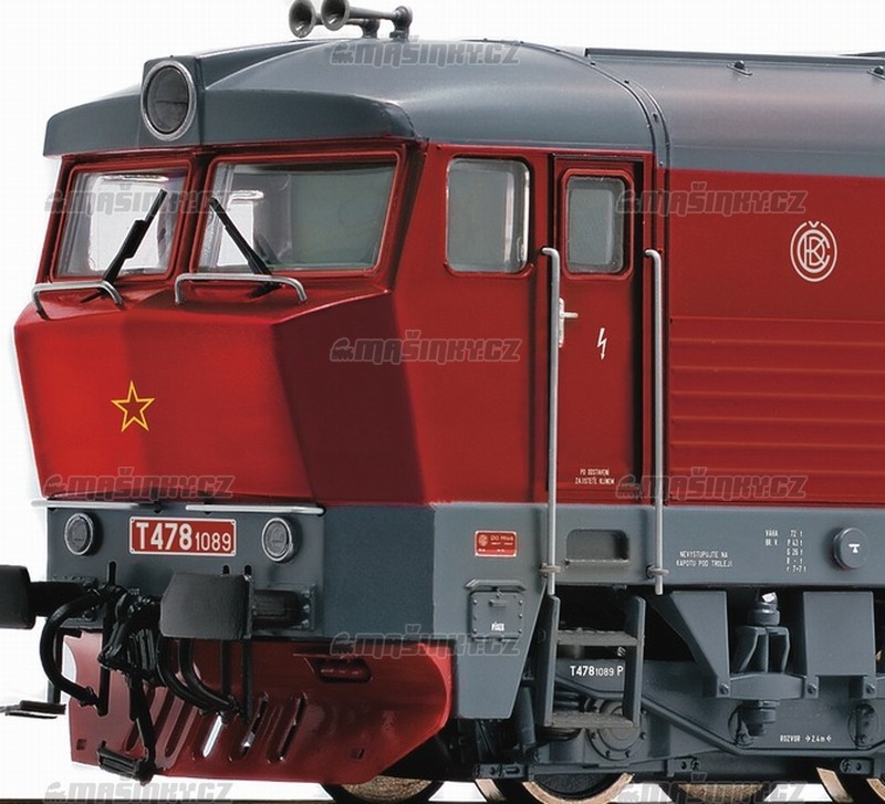 H0 - Dieselov lokomotiva T478.1 - SD (analog) #2