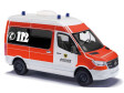 H0 - Mercedes Sprinter, zchrann sluba Aachen