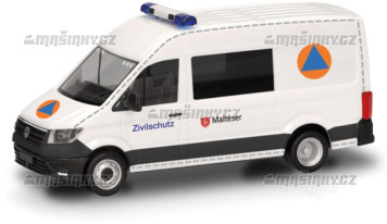 H0 - VW Crafter s vysokou stechou Maltsk/Civiln obrana