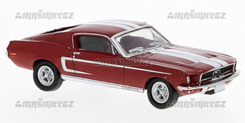 H0 - Ford Mustang GT 350 Fastback, erven/bl