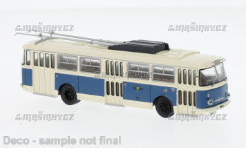 H0 - Trolejbus koda 9 Tr modrobl - 1962