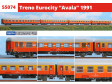 H0 - Souprava ty voz Eurocity Avala 1991 - J