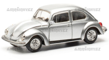 H0 - VW Brouk 1303, stbrn metal.