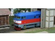 H0 - Dieselov lokomotiva ady 749 051 D - analog