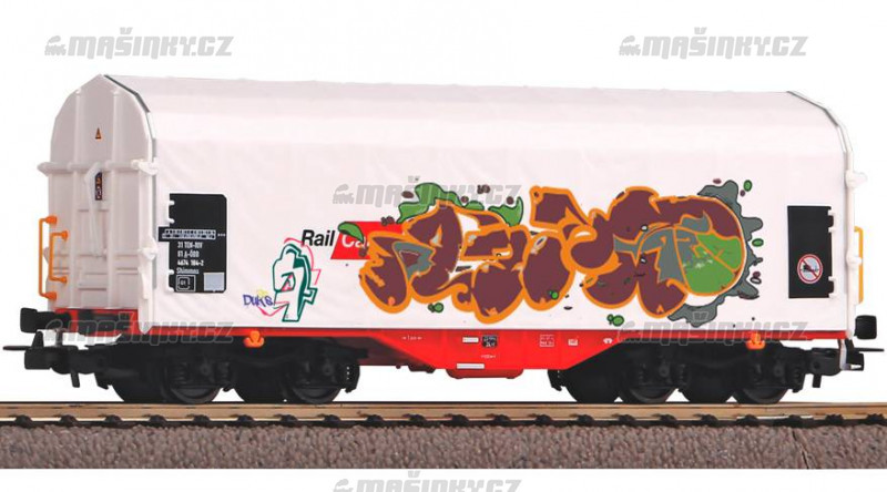 H0 - Nkladn vz  Rail Cargo Austria s graffiti #1