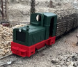 H0e - Dieselov lokomotiva Deutz OMZ 122F zelen - (analog)