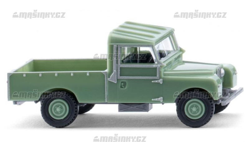 H0 - Land Rover pickup - sv. zelen #1